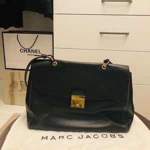 Marc Jacobs leather briefcase